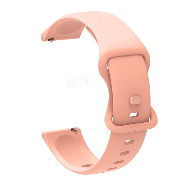 22mm Silicone WatchBand For Haylou RS3 LS04 / RT LS05S Strap Smart Wristband Bracelet For Haylou Solar LS02 Band WristStrap
