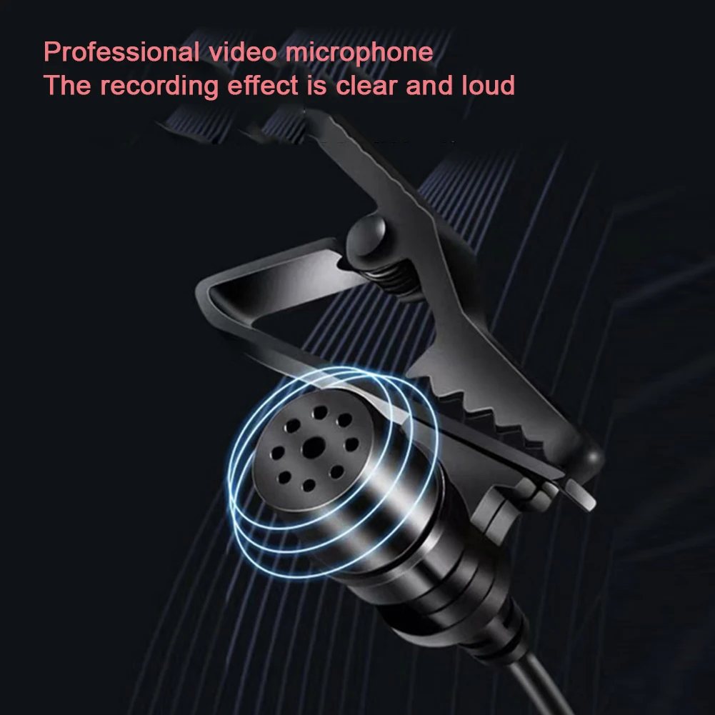 Microphone à Condensateur Mini ANCLLO Pour Smartphone | Flexible, Prise 3.5 Mm, Pare-brise Inclus | Pour Enregistrement Vidéo, YouTube