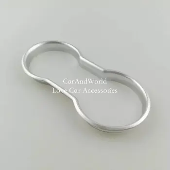 

For Opel Mokka Buick Encore 2013-2019 Interior Water Cup Holder Panel Cover Frame Trims ABS Chrome Car-Styling Accessories