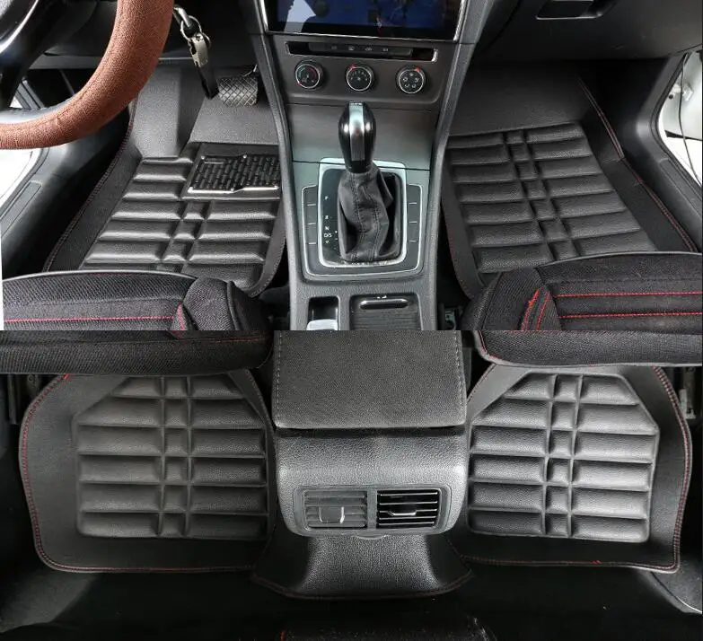

Universal car floor mats for Jeep Grand Cherokee Wrangler Patriot Cherokee Compass commander car accessories foot mat