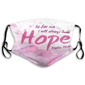 

1PC Print Dust-proof Smog Mask Summer Pink Mouth Mask Mouth Cover Washable Reusable Mouth Mask