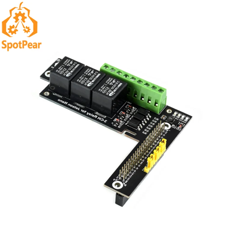 

Jetson Nano Quality 3-Ch Relay Expansion Board Optocoupler Isolation