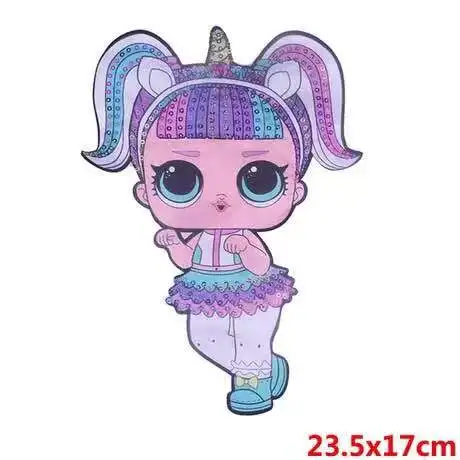 Милая модная одежда с героями мультфильмов для девочек и мальчиков, блестящая нашивка, сделай сам, школьная одежда, штаны, декоративная нашивка, машинка для ручного шитья, нашивка из бисера - Цвет: 1