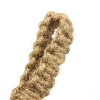 

1x DIY Pot Holder Macrame Plant Hanger Hanging Planter Basket Jute Rope Braided Attachment Garden Supplies