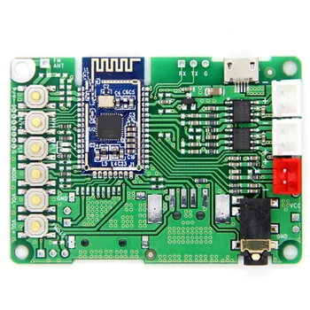 

Bluetooth 5.0 Transmitter Receiver Module BK3266 Audio Stereo Amplifier Board AUX Audio Input DC 3.6 -5V