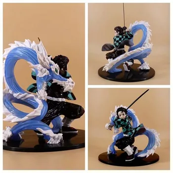 

Anime Demon Slayer: Kimetsu no Yaiba Kamado Tanjirou 1/8 Action Figure Collectible Models Toys