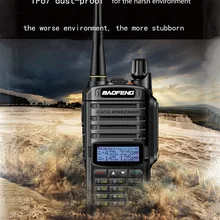 Обновление Baofeng uv-xr UV-9R plus беспроводная водонепроницаемая рация 10 Вт CB ham радиостанция 20 км uhf vhf Двухдиапазонная радиостанция PX