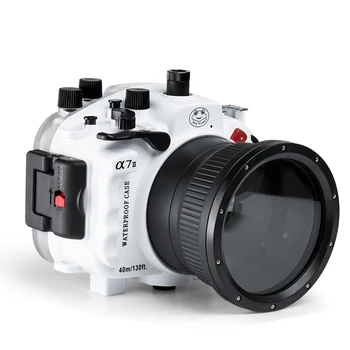 

For Sony A7 II A7S A7R Mark II A7II A7M2 A7R2 A7RII 28-70mm 90mm Lens Waterproof Box Underwater Housing Camera Diving Case Cover