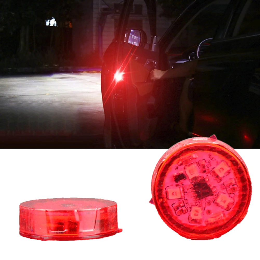 2 шт. универсальный упор светодиодный авто дверь открытой Предупреждение вспышка