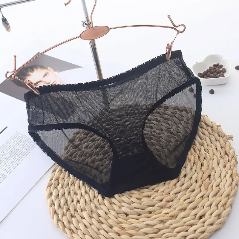 Women's panties Sexy Women's Lingerie Seamless See-Through Underwear Comfortable Female Briefs Intimate Panties for Girls Women - 2