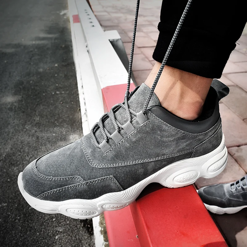 

New Trend Casual Shoes Mens Anti Slip Leather Shoes Men Comfortable Luxury Brand Men Shoes Good Quality Fashion Men Shoe Black