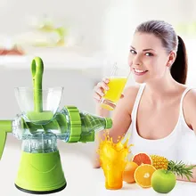 Ручная Соковыжималка, многофункциональная Бытовая соковыжималка для свежих фруктов, кухонный инструмент, ручная соковыжималка для фруктов и овощей, всасывающая база