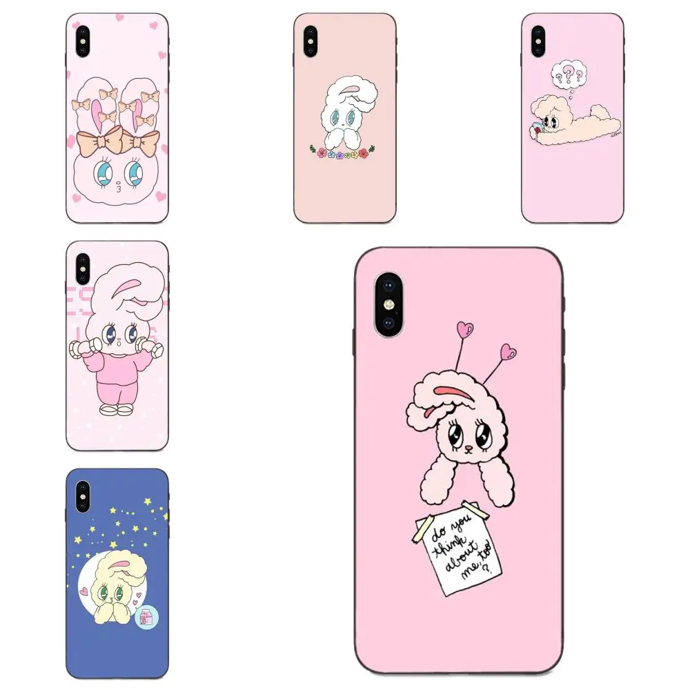 Чехол розовый корейский Chuu Esther Kim Rabbit для Xiaomi Redmi Note 3 3S 4 4A 4X 5 5A 6 6A 7 7A K20 Plus Pro S2 Y2 Y3 |