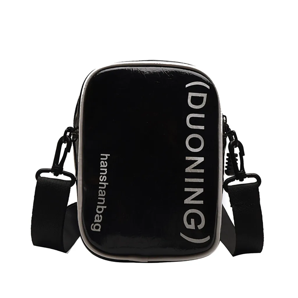 

Letter Solid Bag Shoulder Bag Sports Design Simple Bag Sports Workout Crossbody Case Mountaineering Small Square Travel Bag