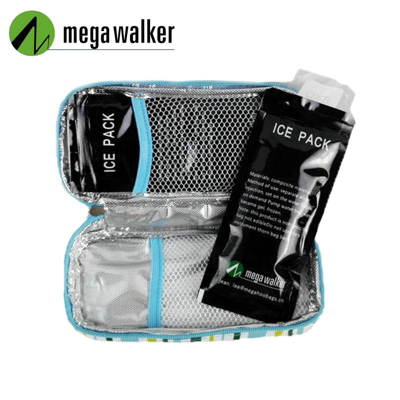 MegaWalke Insulin Cooler Bag Portable Insulated Diabetic Insulin