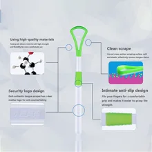 Очиститель для покрытия языка, удаляет грязь, скребет язык, артефакт, силикагель, чистящая щетка, инструмент, горячая распродажа