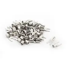 50 шт. неизолированный кабельный наконечник для вилок AWG 12-10 SNB5.5-4