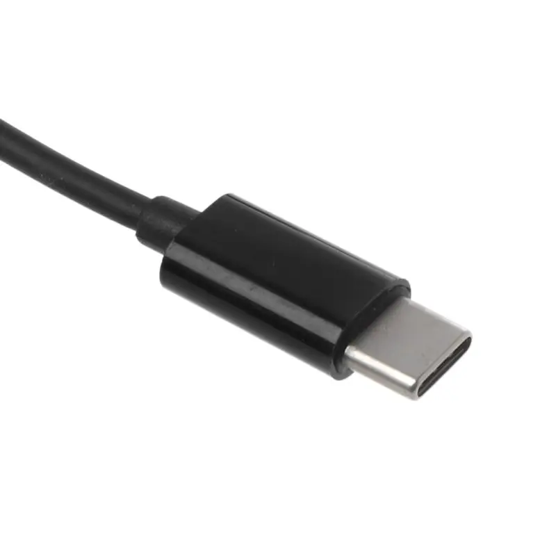Портативный USB 2,0 Тип A Мужской Двойной Тип C сплиттер папа-папа Y зарядный кабель для передачи данных для samsung S10 S9 S8 A50 Xiaomi 9 8 7