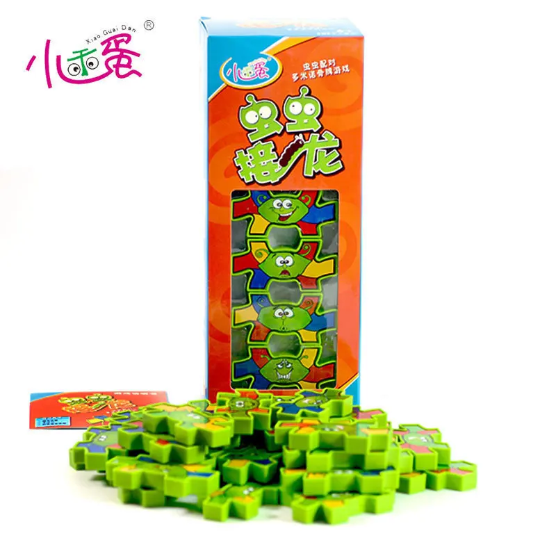 Xiaoguaidan Bugs Solitaire 8808 Domino Game Parent And Child Interactive Educational Desktop Splicing Toy