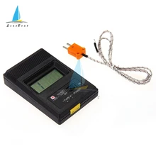 Medidor de temperatura TM-902C TM902C Sensor de termómetro Digital tipo K + Sonda de termopar detector -50C a 1300C