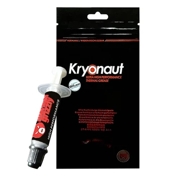 

Grizzly Kryonaut With Scraper Lightweight Portable Accessories Compound Silicone Grease CPU Cooling Heatsink 1g Thermal Paste