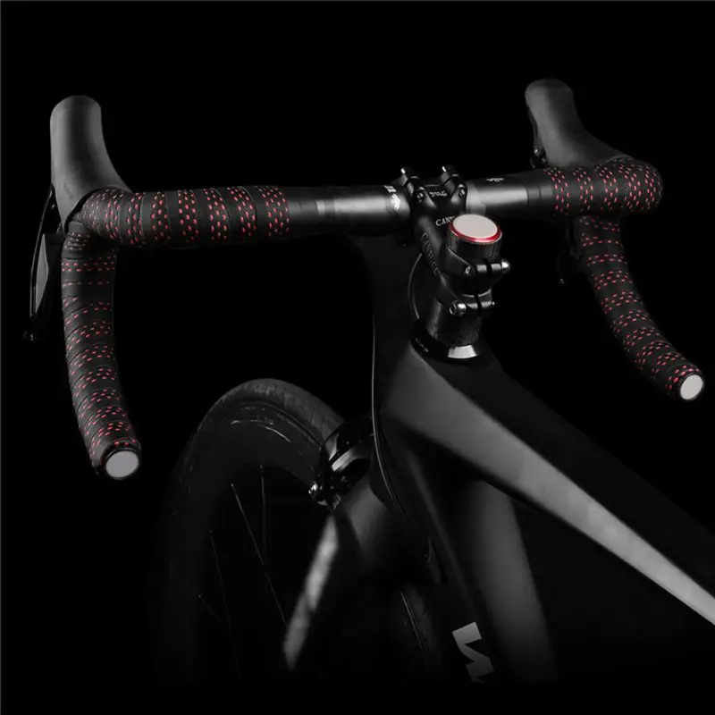Outdoor Road Bike Bicycle Handlebar Tape Set Bicycle Straps Decor Cycling Non-slip Handle Belt Cork Wrap With Bar Plugs