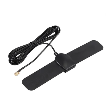 

With Amplifier PVC Patch Aerial Adhesive Car DAB Antenna Universal SMB Adapter Signal Digital Radio Stable Exterior For Pioneer