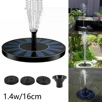 

Solar Bird Bath Water Fountain Pump Kit For Home Garden Swimming Pool Pond Decor For Bird Bath, Fish Tank, Small Pond, Garden