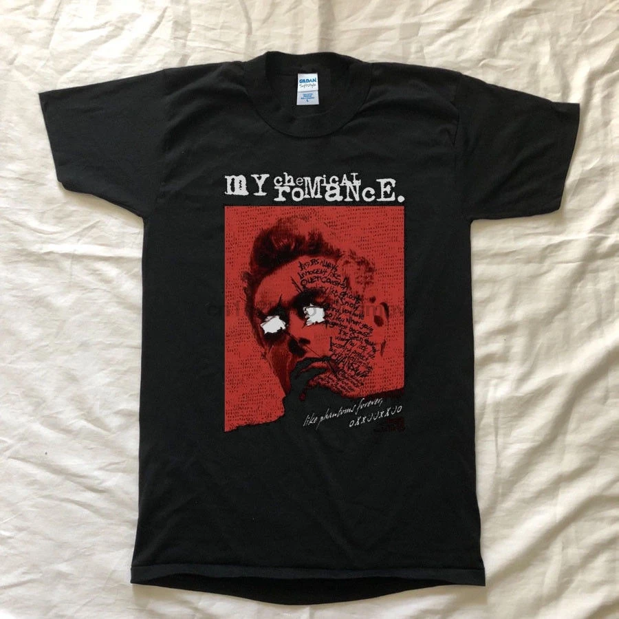 Vintage my chemical romance Men Black T shirt Reprint New Summer Short Sleeves Fashion T-Shirt | Мужская одежда