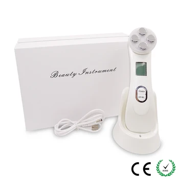 

Face Skin EMS Mesotherapy Electroporation RF Radio Frequency Facial LED Photon Skin Care Device Face Lift Tighten Beauty Machine