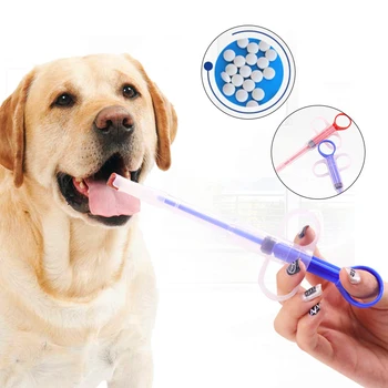 

Pet Dog Cat Medicine Syringe Tablet Pill Gun Piller Push Dispenser Medicine Water Milk Syringe Pet Animal Tube Pet Medicine Feed