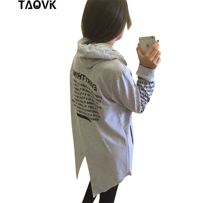 Женское длинное асимметричное пальто TAOVK осеннее черного синего и серого цветов