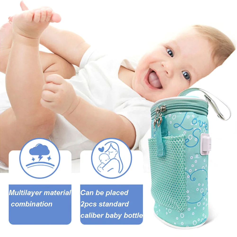 Термостат USB для новорожденных, дорожная сумка для бутылки, чашка для напитков, подогреватель для детей, утеплитель для кормления