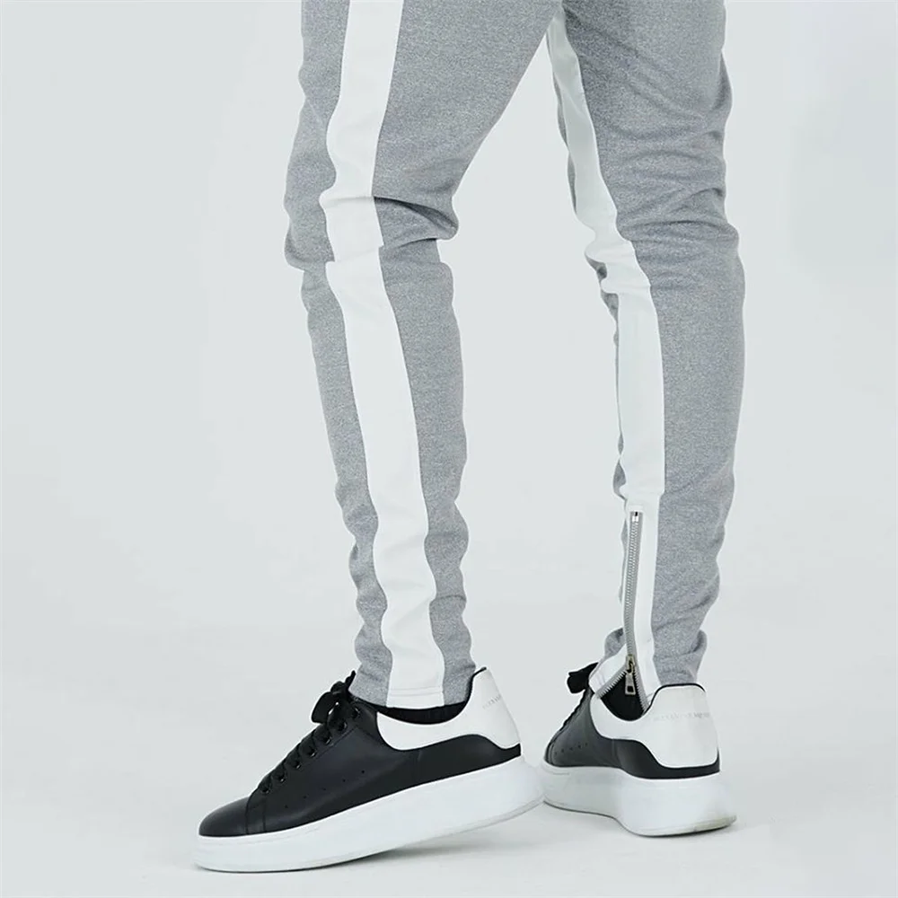Hot！ Hip Hop Mens Joggers Casual Pants Fitness Men Sportswear Tracksuit Bottoms Skinny Sweatpants Trousers Black Gyms Track Pant