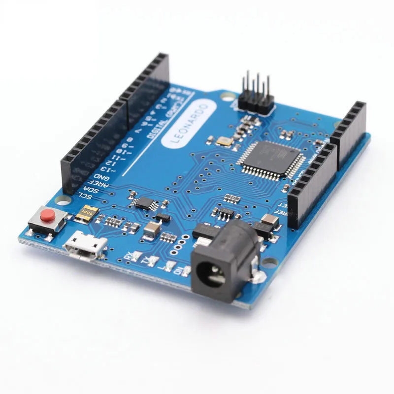 Макетная плата Leonardo R3 с микроконтроллером Atmega32u4 макетная USB кабелем совместимая