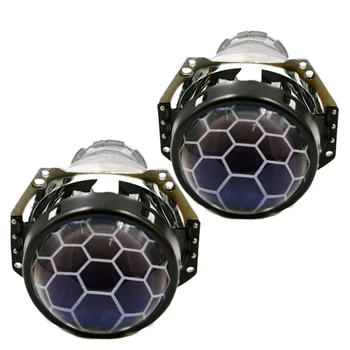

Car Headlights New Personality Football Dual Projector Dual Lens Lid Bulb With D2S D2H D1S D3S D4S Xenon Bulb