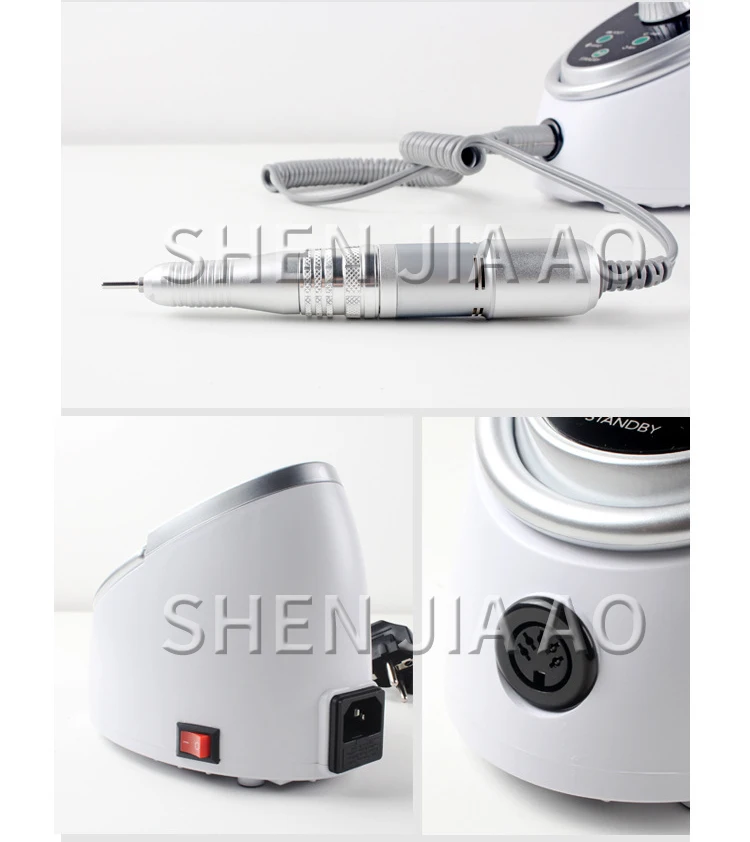 110 v/220 v шлифовальный станок для ногтей Маникюрный Инструмент электрическая приборная машина для ногтей портативная машинка для стрижки ногтей