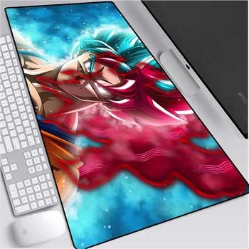 

Dragon Ball Anime Goku Large Mouse Pad Locking Mouse Pad Computer Notebook Keyboard Pad Gamer CSGO Gaming Mouse Pad Desk Mat
