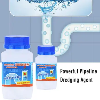 

Pipe Dredging Agent Powerful Sink and Drain Cleaner Chemical Powder Agent Odor Removal Deodorant for Kitchen Bathroom