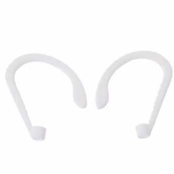

1 Pair Protective Earhooks Holder Secure Fit Hooks For Airpods Apple Wireless Earphones Accessories Silicone Sports Anti-lost