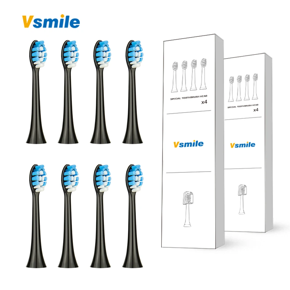 Сменные головки для электрической зубной щетки Vsmile 4 или 8 | Бытовая техника