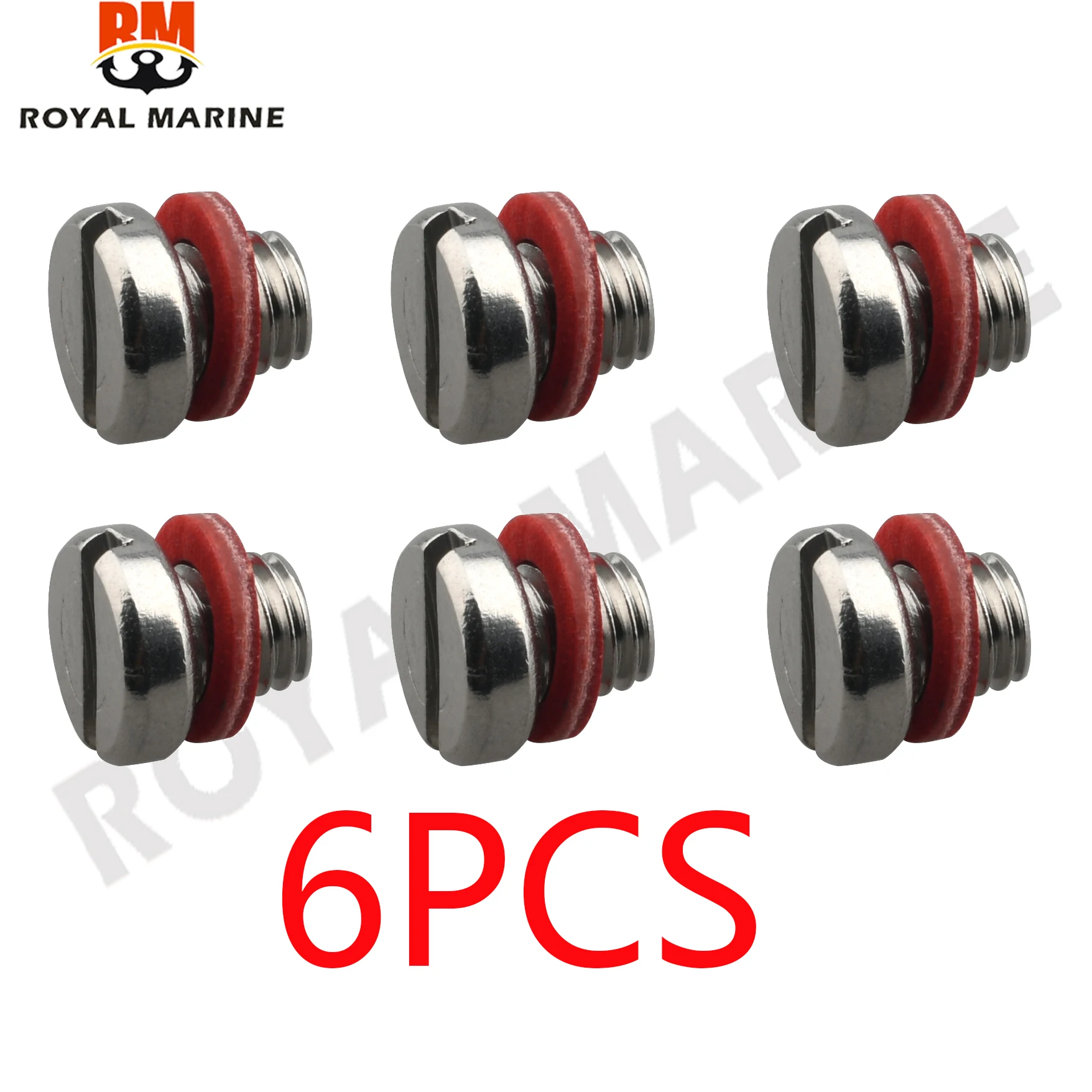 Outboard Engine Parts Stainless Steel Plug Marine Screw For Yamaha Outboard Boat Engine 90340-08002-00