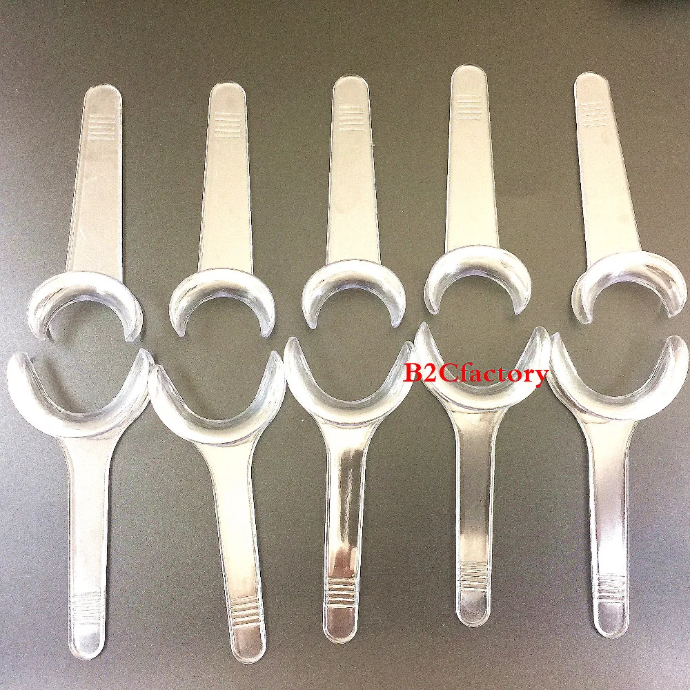 Blanqueador Dental Autoclavable, Retractor de labios y mejillas, abridor de boca para dentista, uso repetido, 10 Uds.