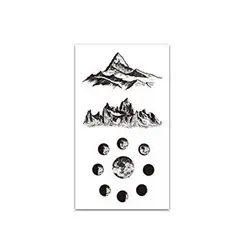 Tattoo Decal Sticker Decor Paper Body Art Decal Tattoo Sticker Fashion Breathable Waterproof Fake Tattoo Popular Decals Tatoos