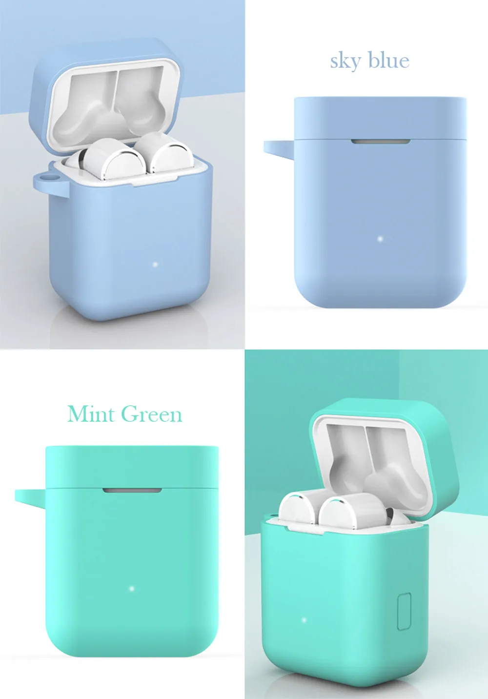 Силиконовый чехол I mi DO для Xiao mi Airdots Pro Air true, беспроводные Bluetooth наушники, противоударные сумки для Xiaomi mi, воздушная зарядка