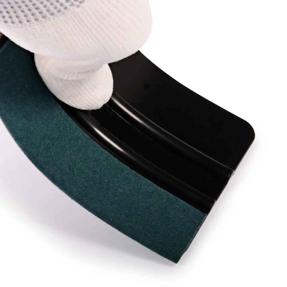 Car Wrapping Tools Automotive Film Tools 3/6pcs Car Tint Suede Felt Edge Squeegee No Scratch Plastic Card Scraper Carbon Fiber Vinyl Window Film Wrapping Tool