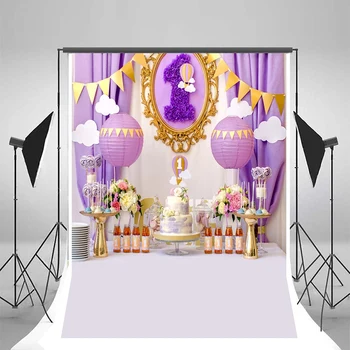 

K13019 Birthday Photography Background Birthday Party Backdrop Decor Photocall Backdrop Photo Studio