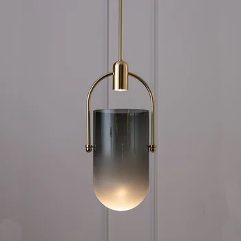 

luminaire luminaria glass bedroom restaurant Home Decoration E27 Light Fixture hanglamp industrial lamp luminaria pendente