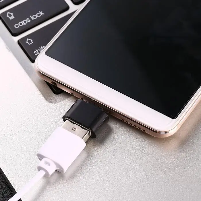 OTG адаптер для общего Android мобильного белого, черного цвета кабель передачи данных телефона в помещении, открытый USB 2,0