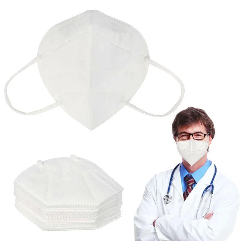 

KN95 Face Mask Non-woven Filter Dust Adult Masks Personal Health Care Hygiene Mask In Stock Send Fast 10 or 20 Pcs